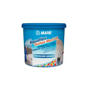 Balde de Aquaflex Techos MAXI LA impermeabilizante acrílico para techos