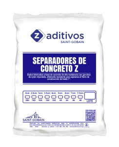 SEPARADORES DE CONCRETO Z